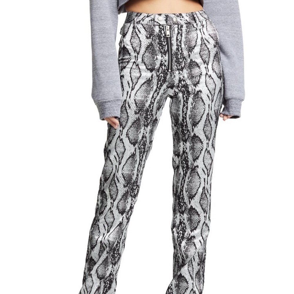 Snakeskin I.AM.GIA slater pants